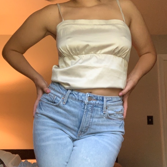 VINTAGE SATIN TOP - Picture 2 of 4